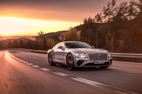 Bentley Continental GT 2018 4k