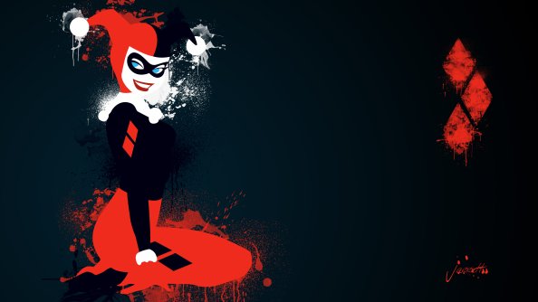 Harley Quinn Comic Artwork