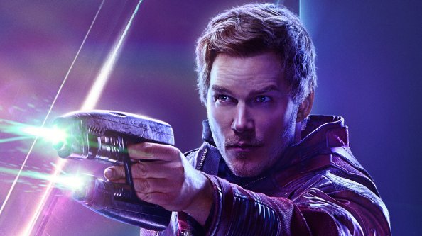 Star Lord In Avengers Infinity War New Poster