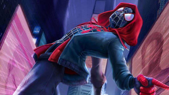 Spiderman Miles Morales Art HD