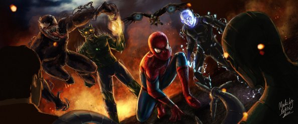 Spiderman Vs Sinister Six