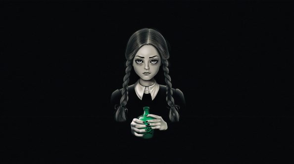 Girl With Poison The Addams