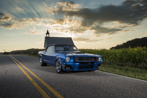 1965 Ringbrothers Ford Mustang Convertible Ballistic 4k