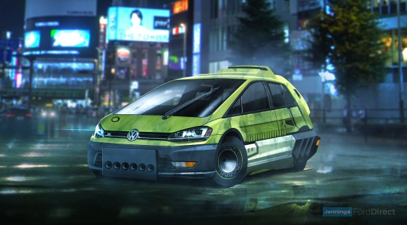 Blade Runner Volkswagen Golf Hatchback