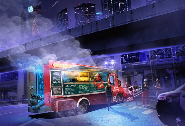 Deadpool Crossover Marvel Avengers Tower