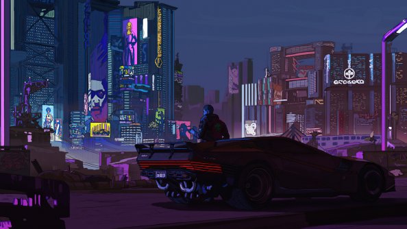 Night City Boy Cyberpunk 2077 4k