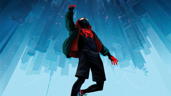 SpiderMan Into The Spider Verse Movie 10k