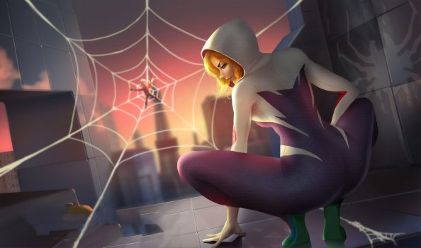 Gwen Stacy 4k Arts