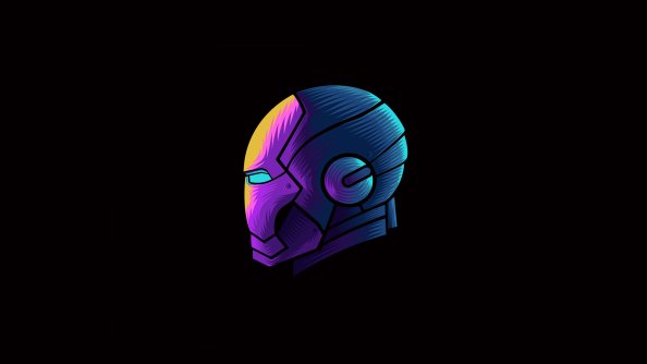 Iron Man Minimal Artwork