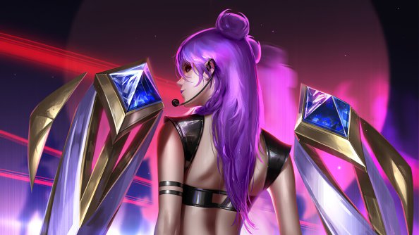 Kda Kaisa Lol Art 4k