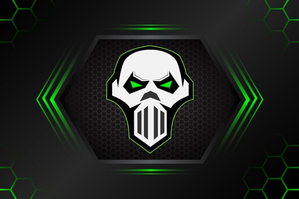 Skull Mask Minimalist Art 4k