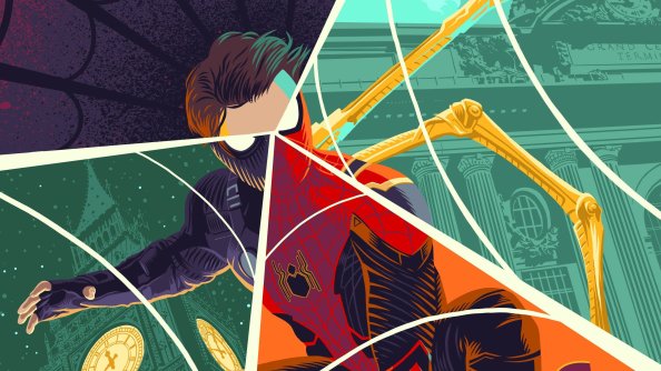 Spiderman Far Fromhome New Poster Art