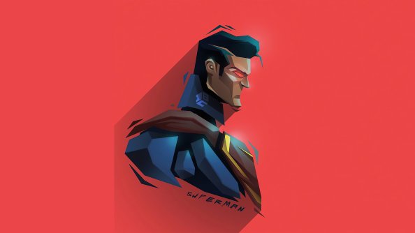Superman 5k Minimalism