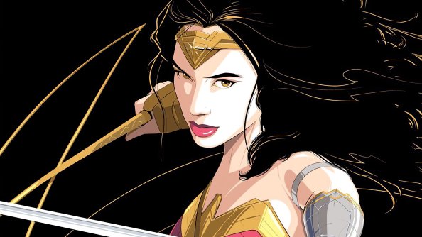 Wonder Woman Sketch Artwork New