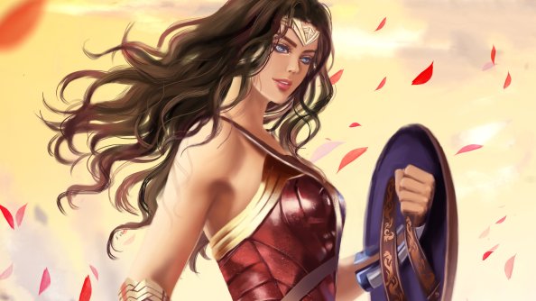 Wonder Woman Fantasy Art